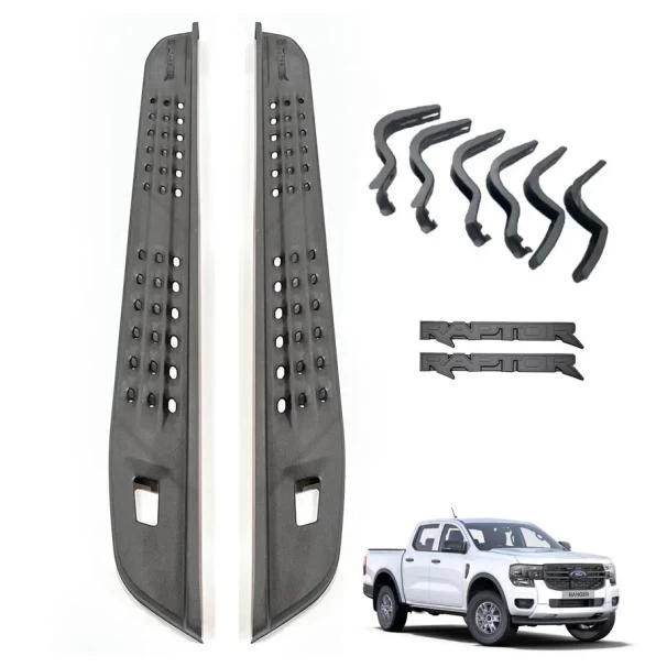Ford Ranger Raptor Style Side Step Kit For Sale in Kenya (2022–2026) 