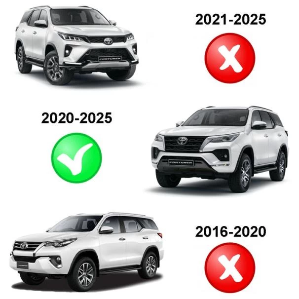 Toyota Fortuner V2 Orange Peel Fender Flares For Sale in Kenya (2020–2024)