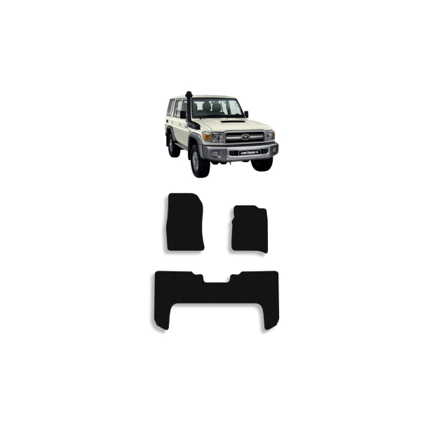 Toyota Land Cruiser 76 Station Wagon Floor Mats in Kenya - Premium Grade (2015-2023)