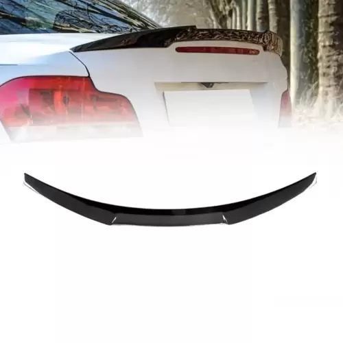 BMW 1-Series E82 M4-Style Gloss Black Boot Spoiler