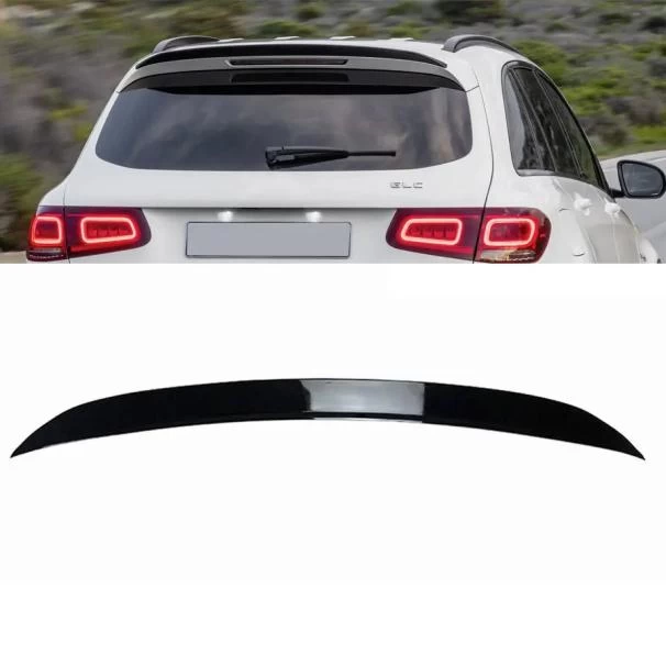 Mercedes-Benz X253 GLC-63 Style Gloss Black Roof Spoiler Extension For Sale in Kenya (2017–2026)