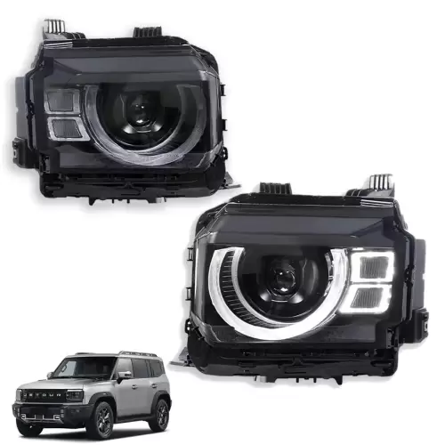 Jetour T2 Premium Defender Style LED Headlights
