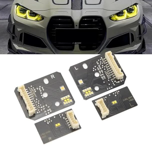BMW G-Series Lemon Yellow DRL LED Headlight Modules For Sale in Kenya