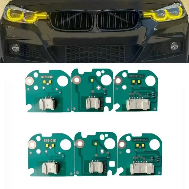 BMW F30 LCI Lemon Yellow DRL LED Headlight Modules For Sale in Kenya (2016–2018)