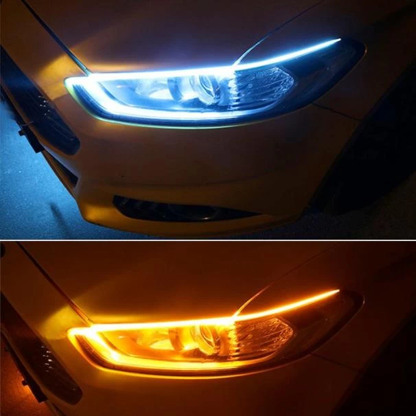 DRL LED Flexi Headlight Strip With Dynamic Start-Up Function & Sequential Indicator (30cm) For Sale in Kenya