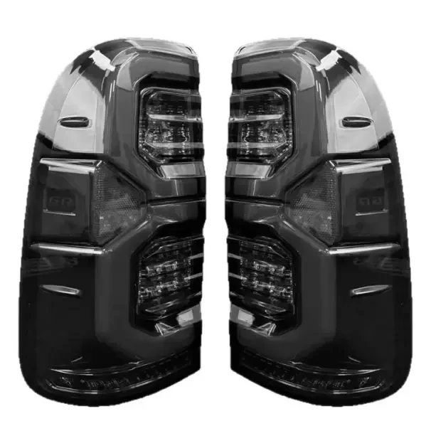 Toyota Hilux Vigo GR Sport Style Smoked Black LED Taillights For Sale in Kenya (2012–2014)