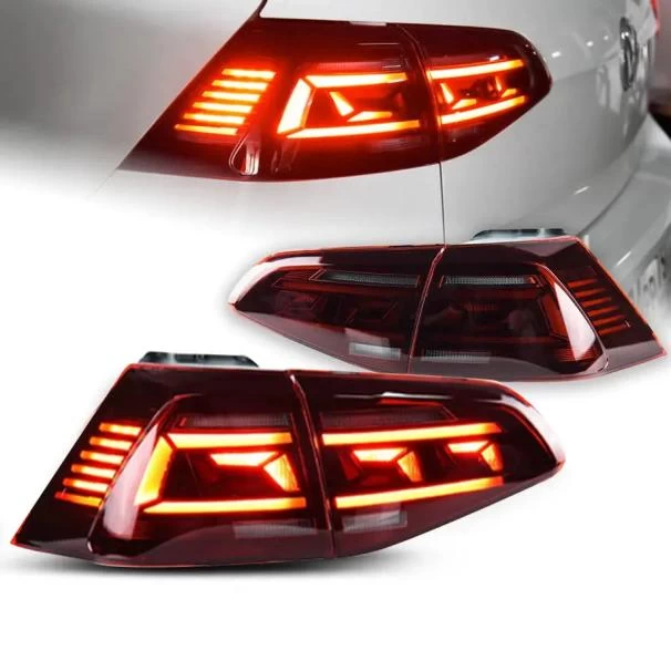 VW Golf 7 / 7.5 IQ Style Smoked Red LED Sequential Taillights For Sale in Kenya (2012–2020)