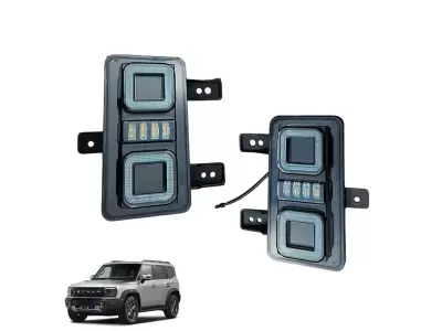 Jetour T2 Defender Style Square Mount Rear Bumper Lights