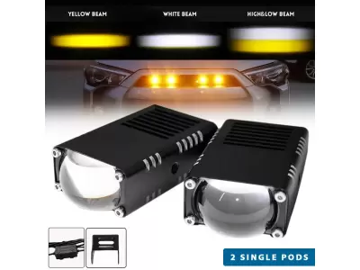 Universal Matrix Ultra Compact Single POD LED Projector Grille Lights