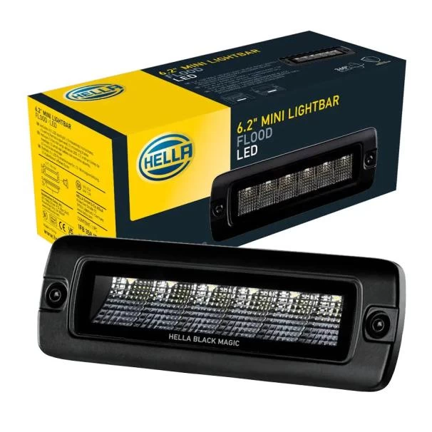 Hella Black Magic 6.2" Mini Flush Mount LED Lightbar For Sale in Kenya