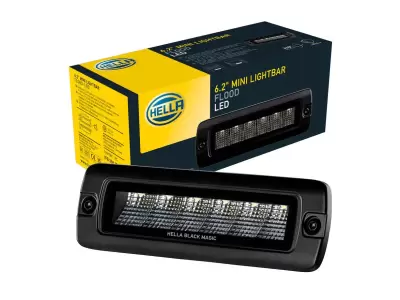 Hella Black Magic 6.2" Mini Flush Mount LED Lightbar