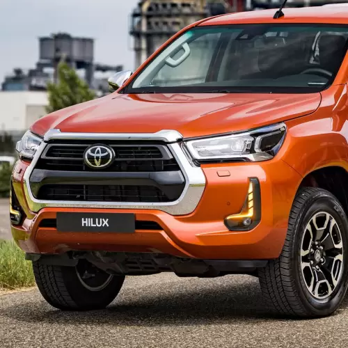Toyota Hilux Revo Dual Function DRL LED Fog Light Surrounds (2020–2026)