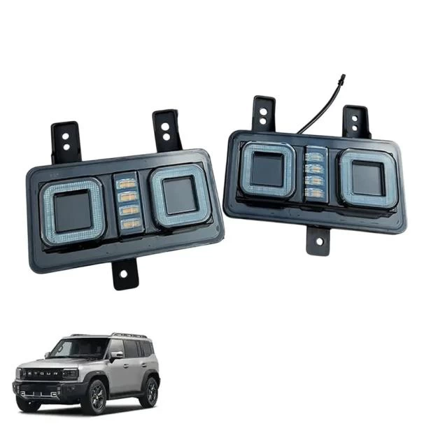 Jetour T2 Defender Style Square Mount Front Bumper Lights For Sale in Kenya (2025–2026)