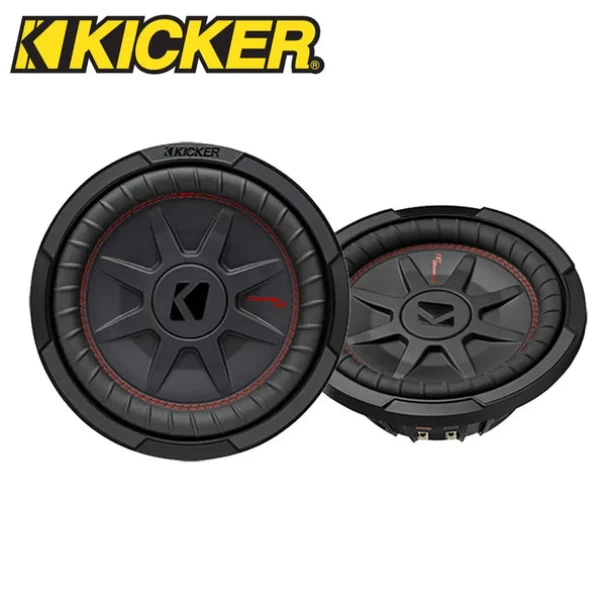 Kicker Comp RT 10" Shallow Mount 4 Ohm DVC Subwoofer (800W) For Sale in Kenya 